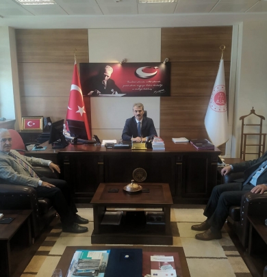 Belediye Başkanımızdan, Ankara Cumhuriyet Başsavcı Vekili hemşerimiz Sayın Adnan GÜMÜŞ'e ziyaret
